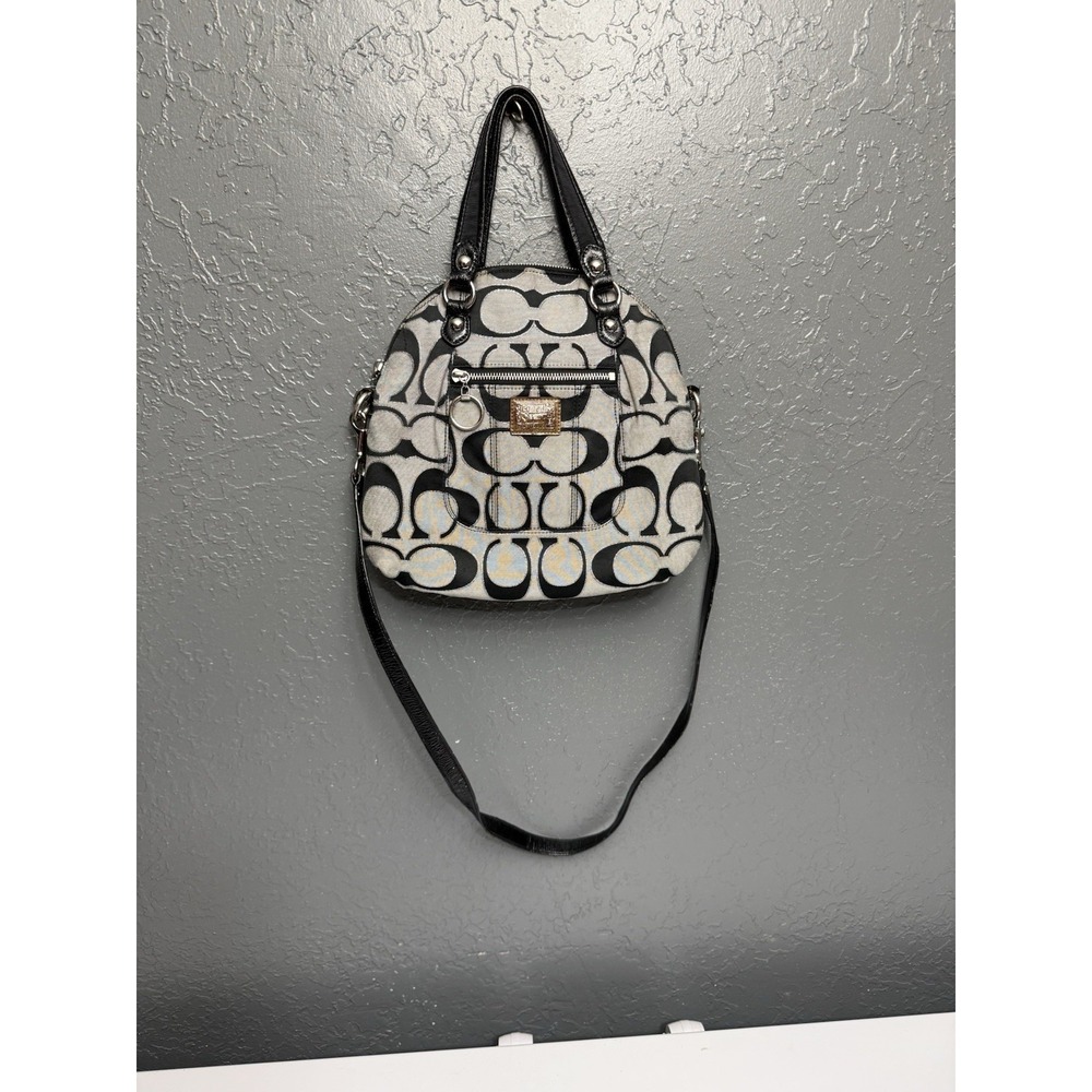 Vintage Y2K Coach Poppy Signature Dome Satchel